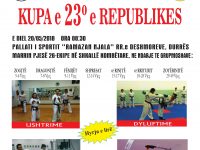 Kupa e 23º e Republikes ne TAEKWONDO I.T.F.